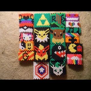 Kandi and perler beads I also make singles